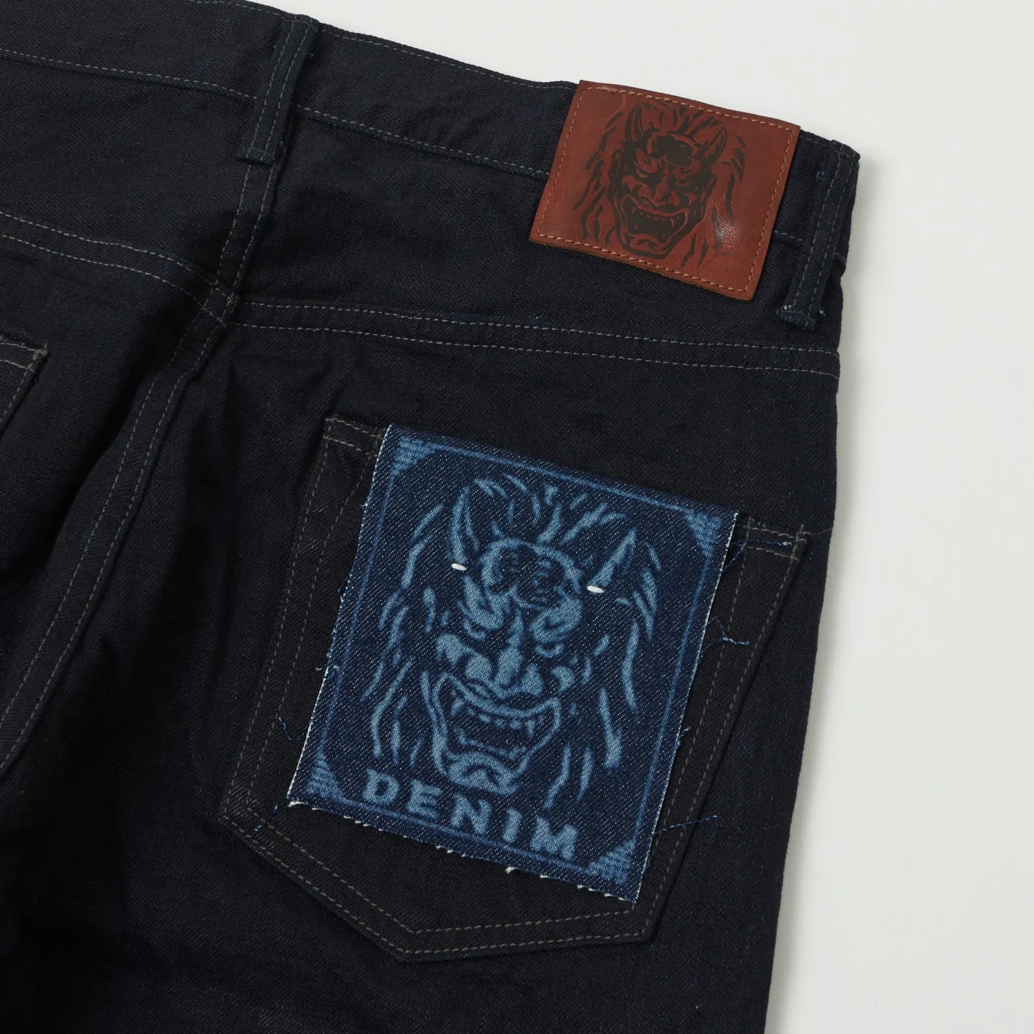 ONI 200-14BLK Wide Straight Jean - One Wash