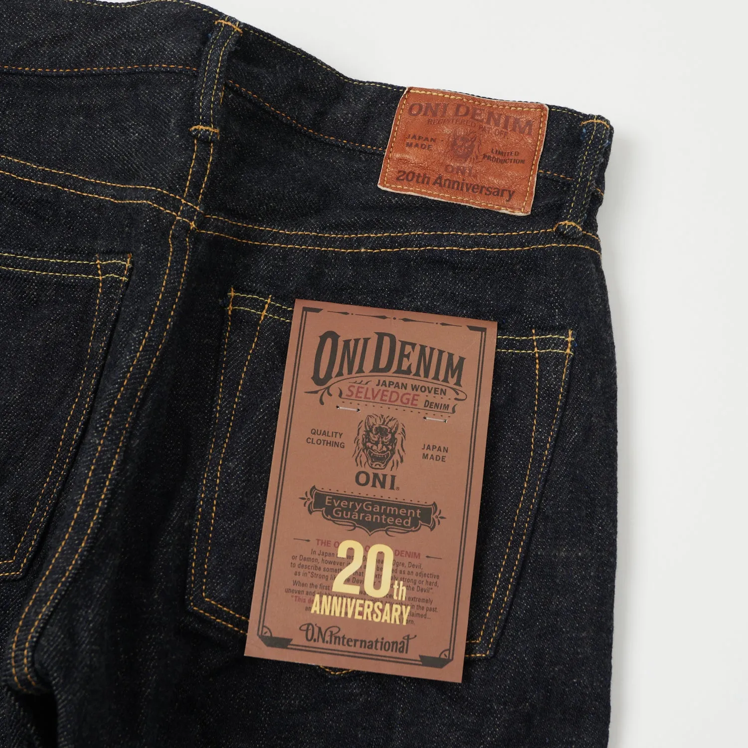 ONI 246 20th Anniversary Blue Cast Relaxed Tapered Jean - One Wash