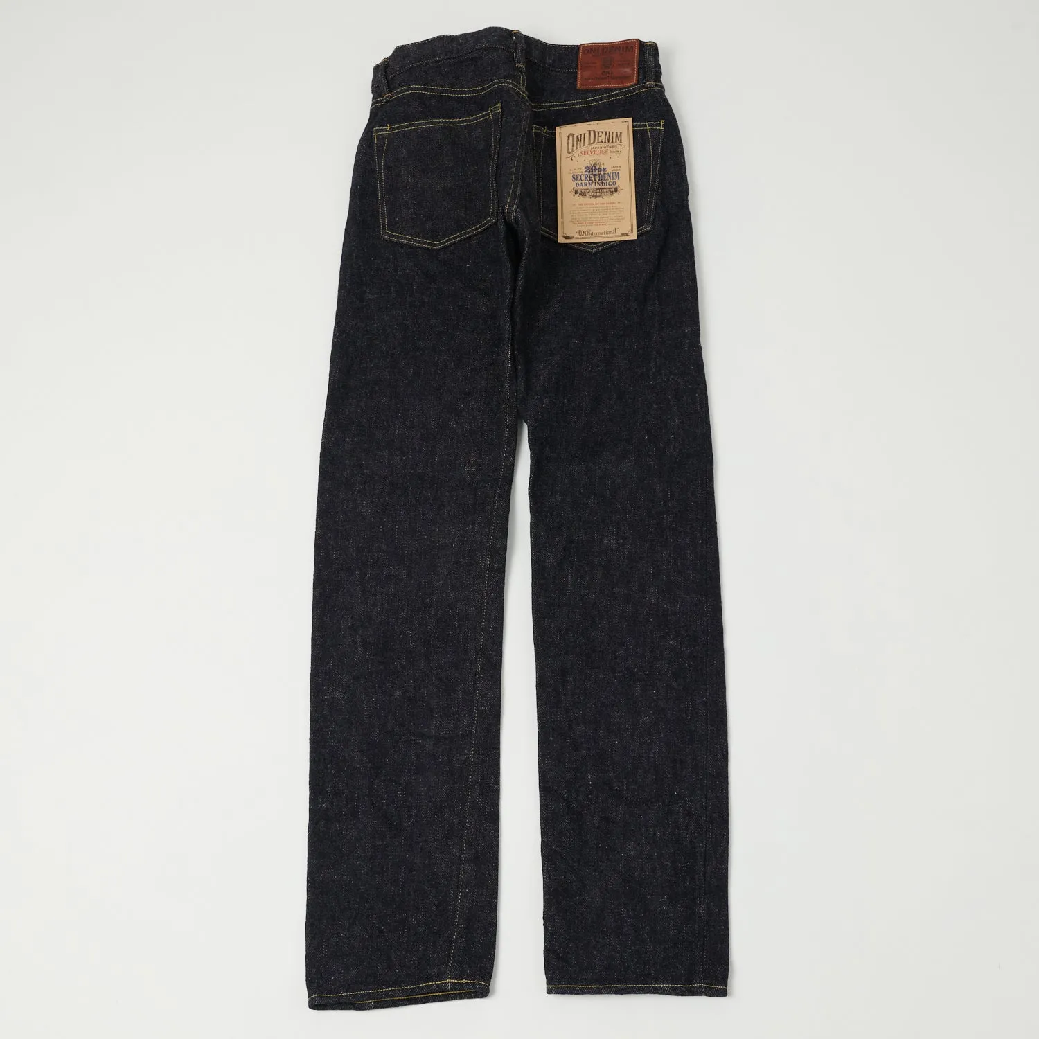 ONI 246-DIZR 20oz 'Dark Indigo Secret Denim' Relaxed Tapered Jean - One Wash