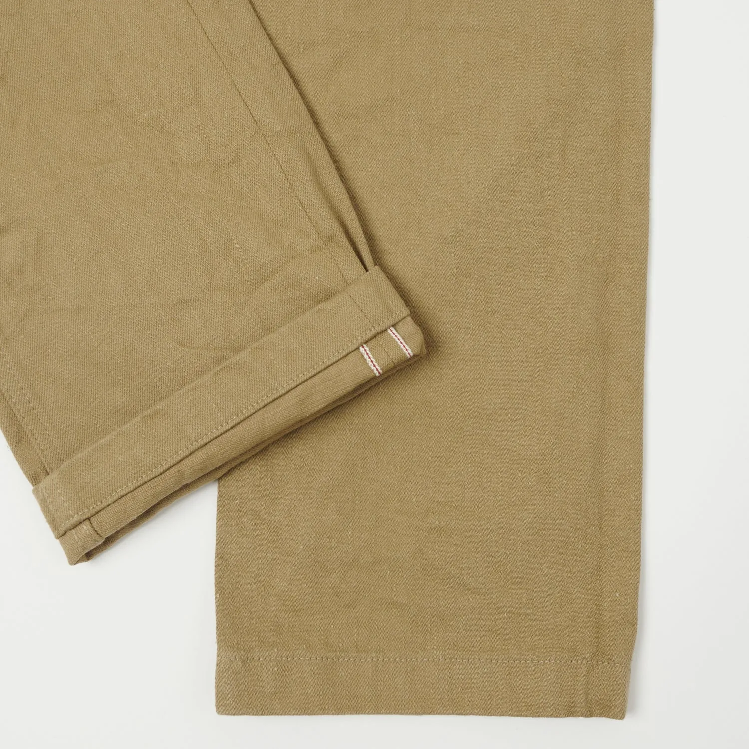 ONI 727KH 12oz Khaki Beige Sulfur Slim Straight Chino - Rinsed