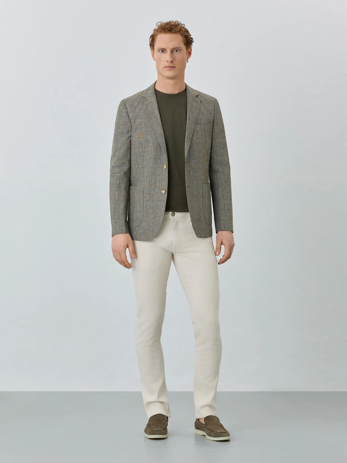 Overdyed slim fit jeans