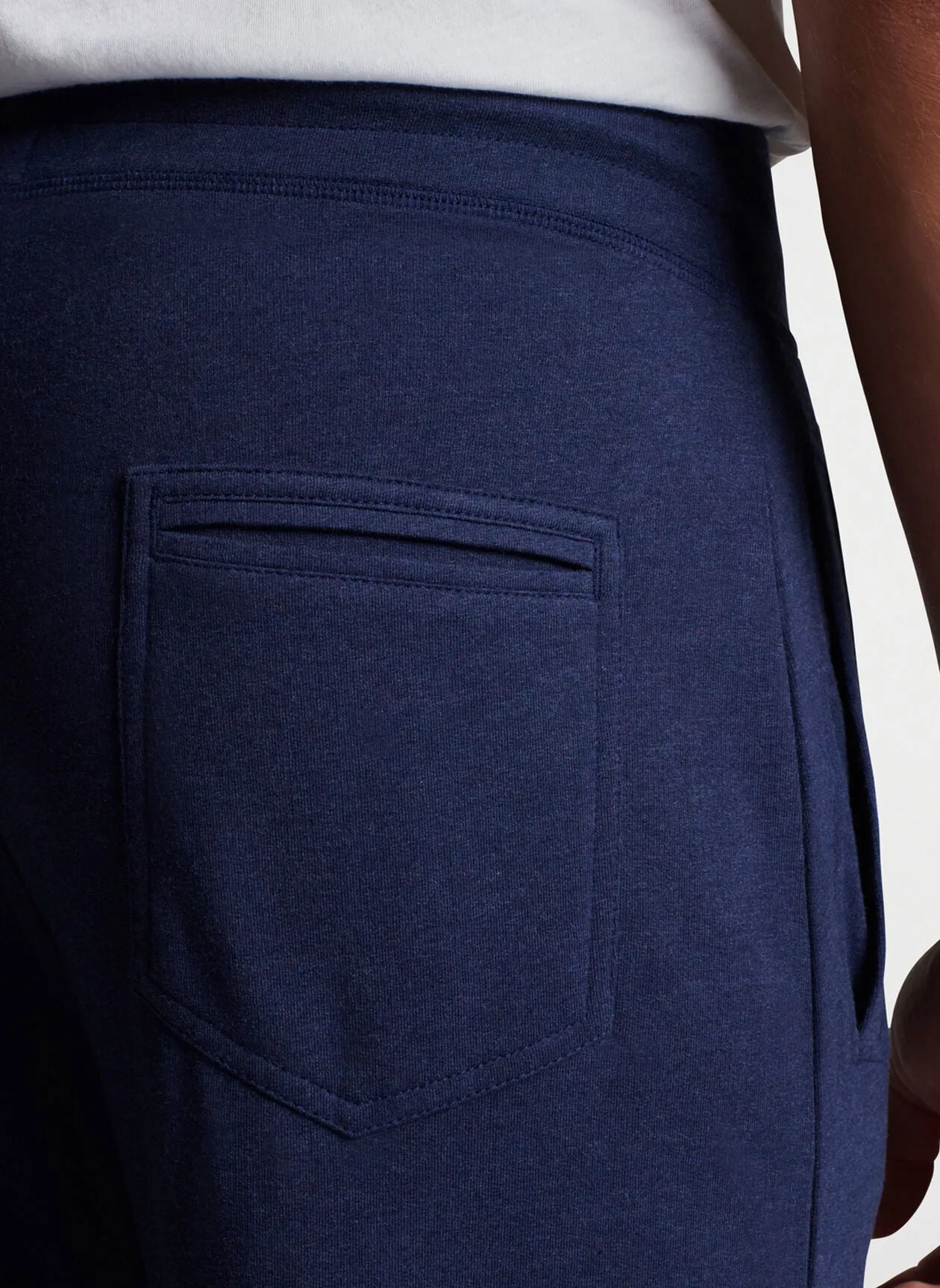 Peter Millar Lava Washed Garment Dyed Jogger in Navy