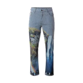 PLEASURES Prelude Printed Denim SIZE30