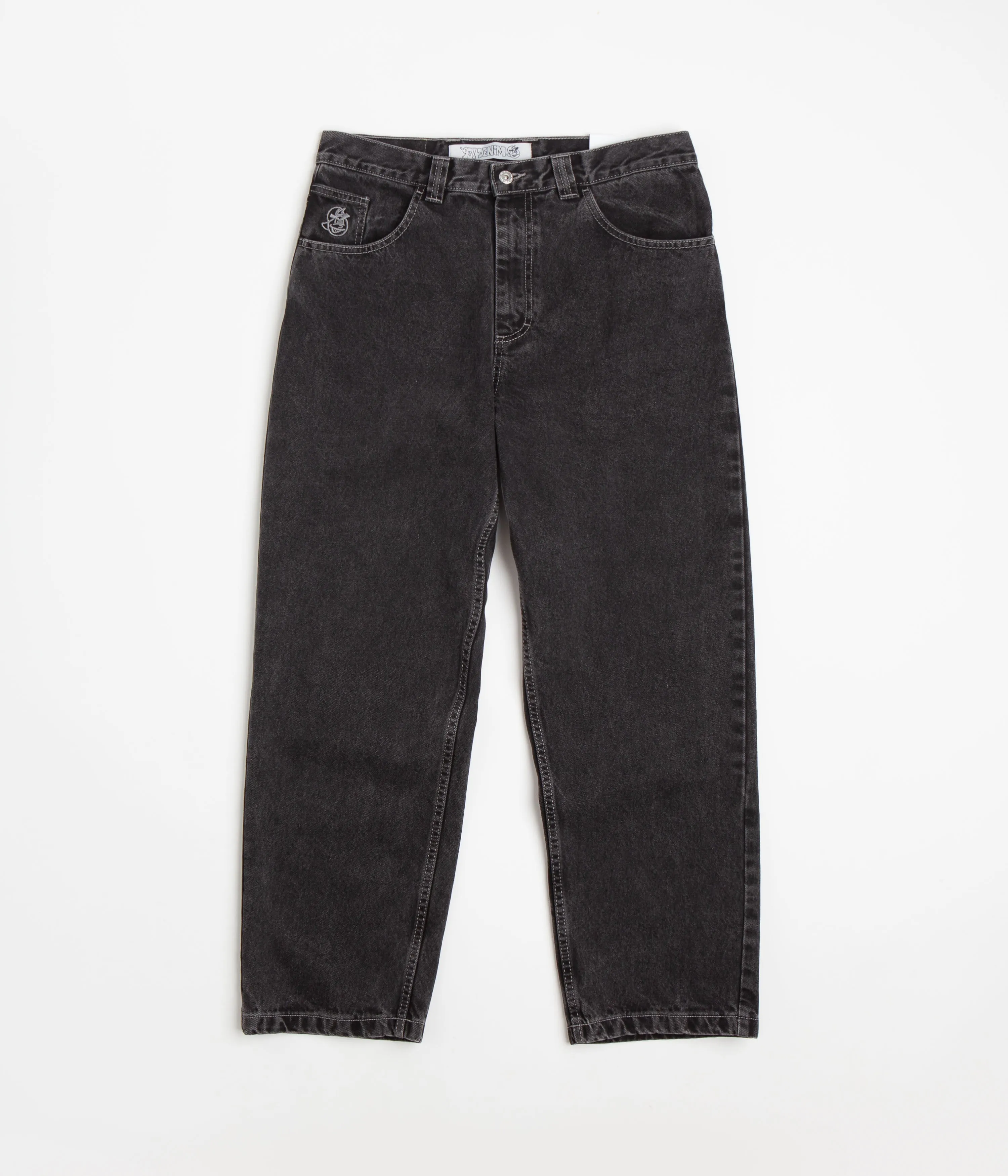 Polar 93 Denim Jeans - Silver Black / Silver