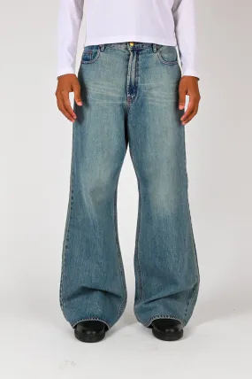 Pseushi Baggy Jeans in Vintage Wash