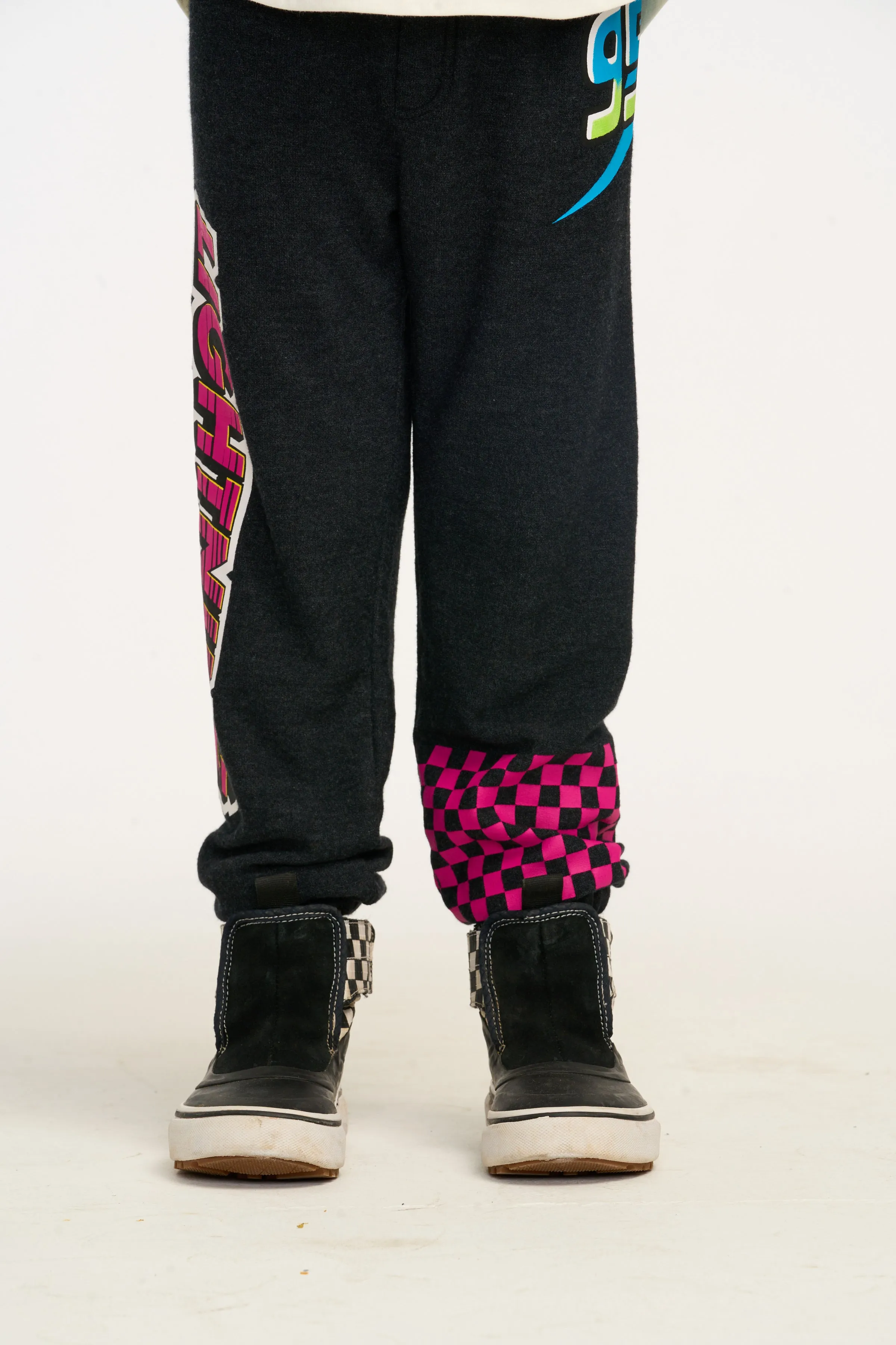 RACE CAR LIGHTNING SWEATPANTS