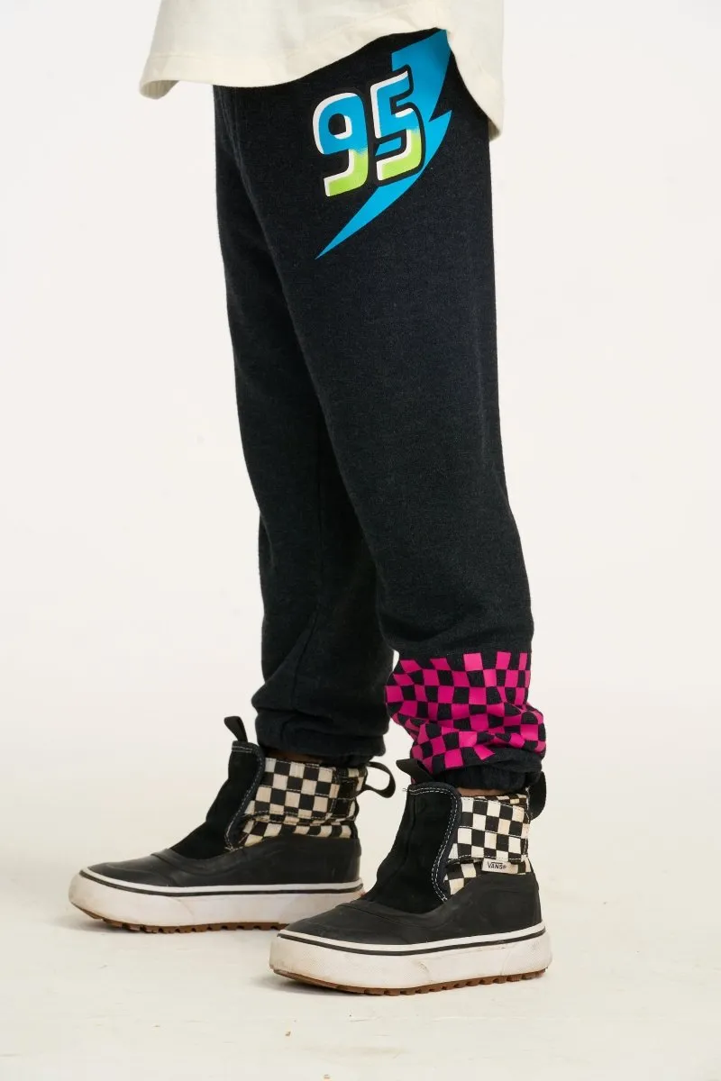 RACE CAR LIGHTNING SWEATPANTS