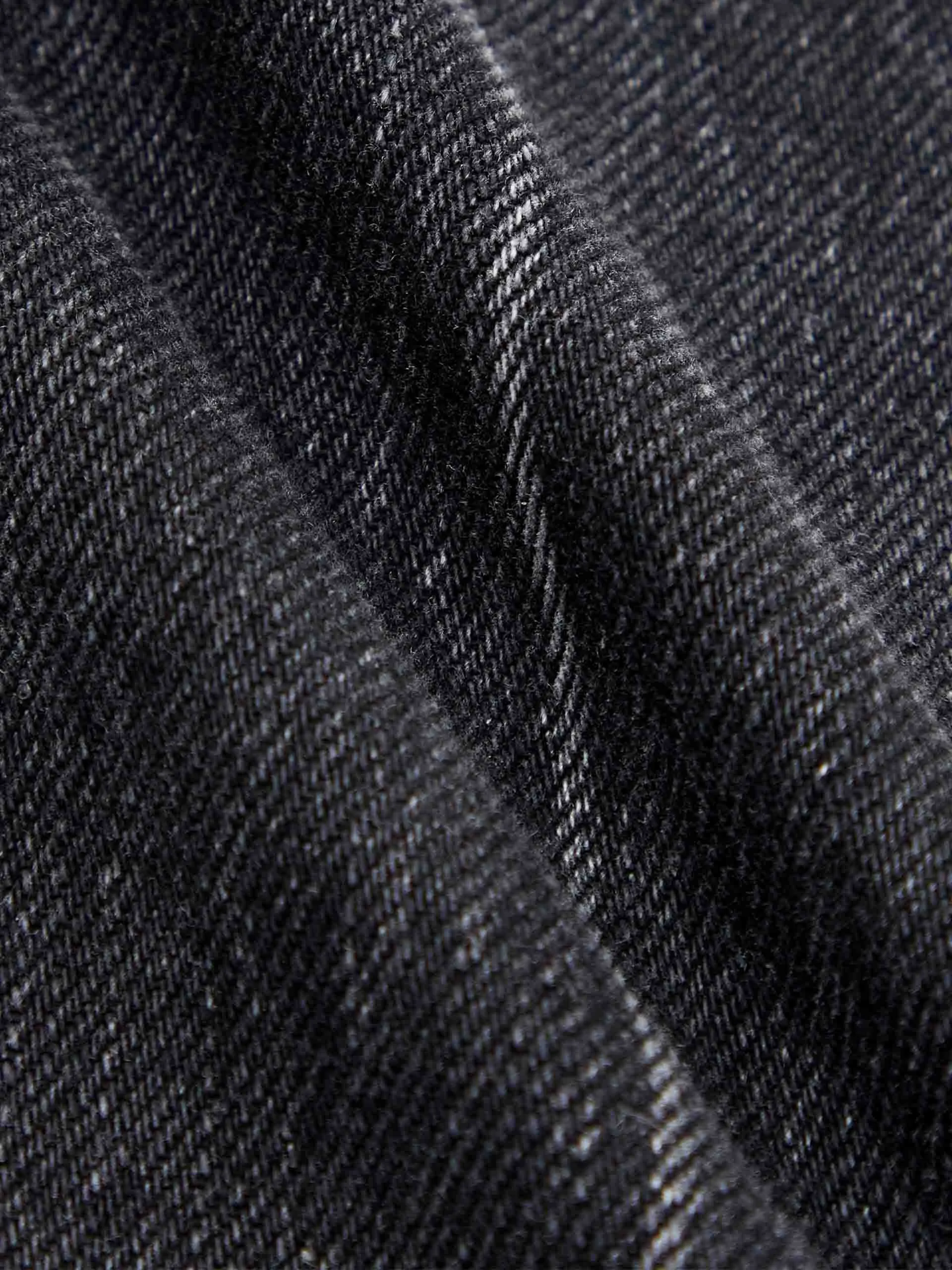 Raw Hem Cotton Jeans