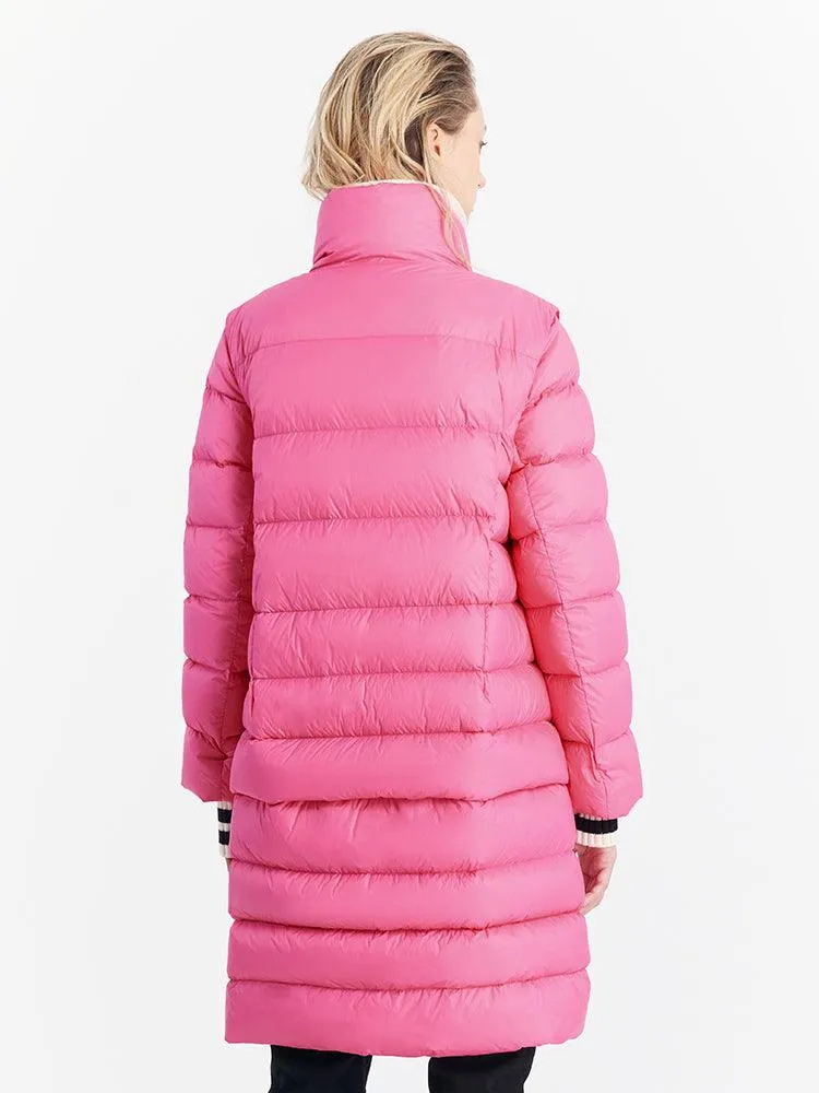Removable Multiple Threading Goose Down Coat
