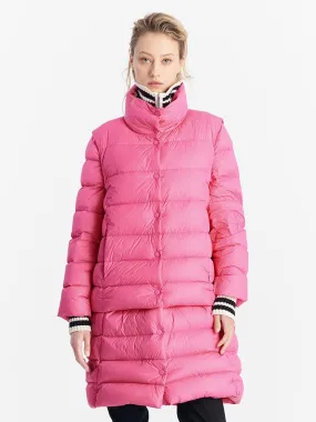 Removable Multiple Threading Goose Down Coat