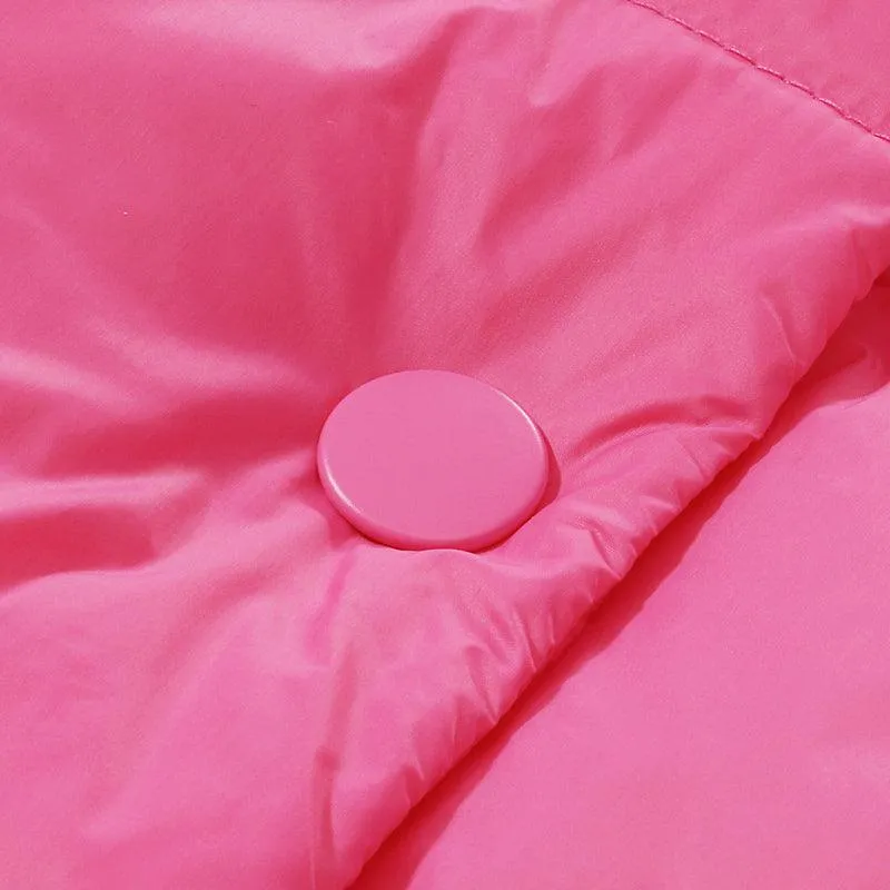 Removable Multiple Threading Goose Down Coat