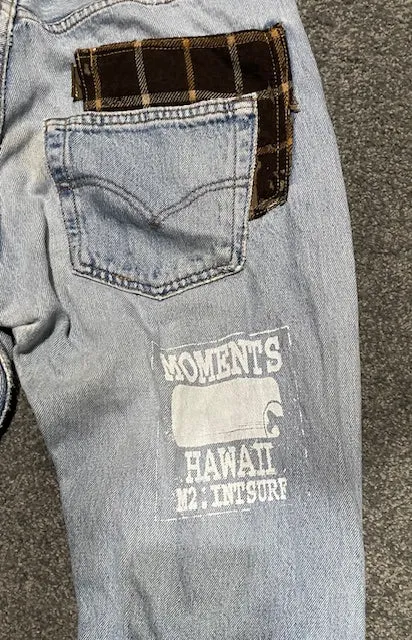 Reworked 501 Levi Jeans  #W137