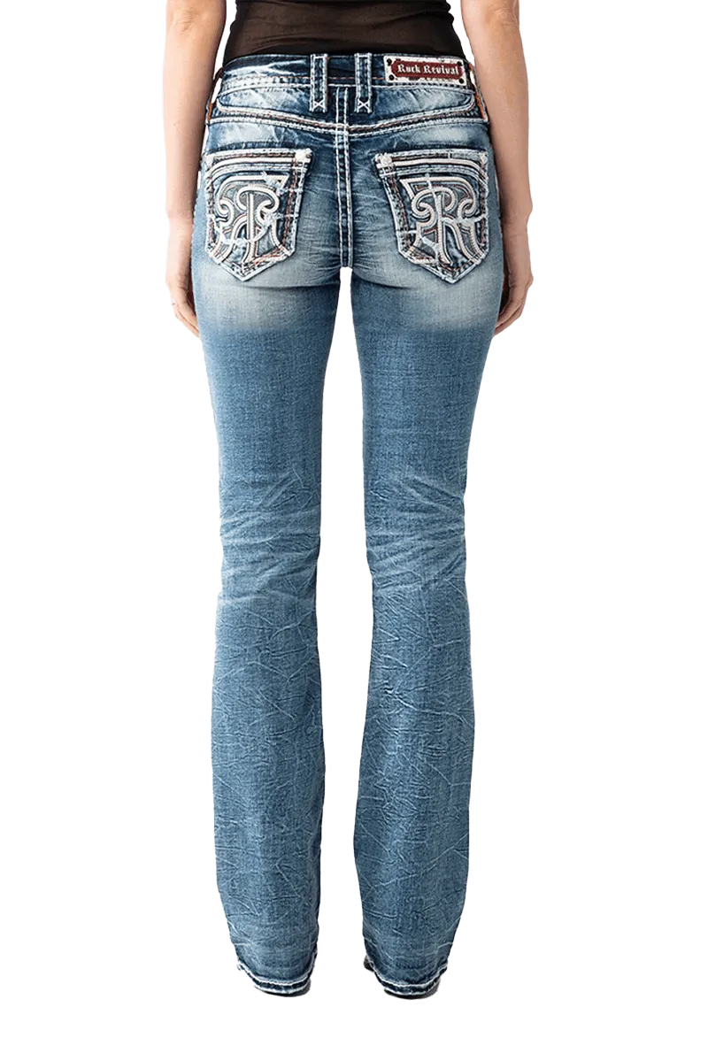 Rock Revival Women's Maisie Boot Cut Jeans