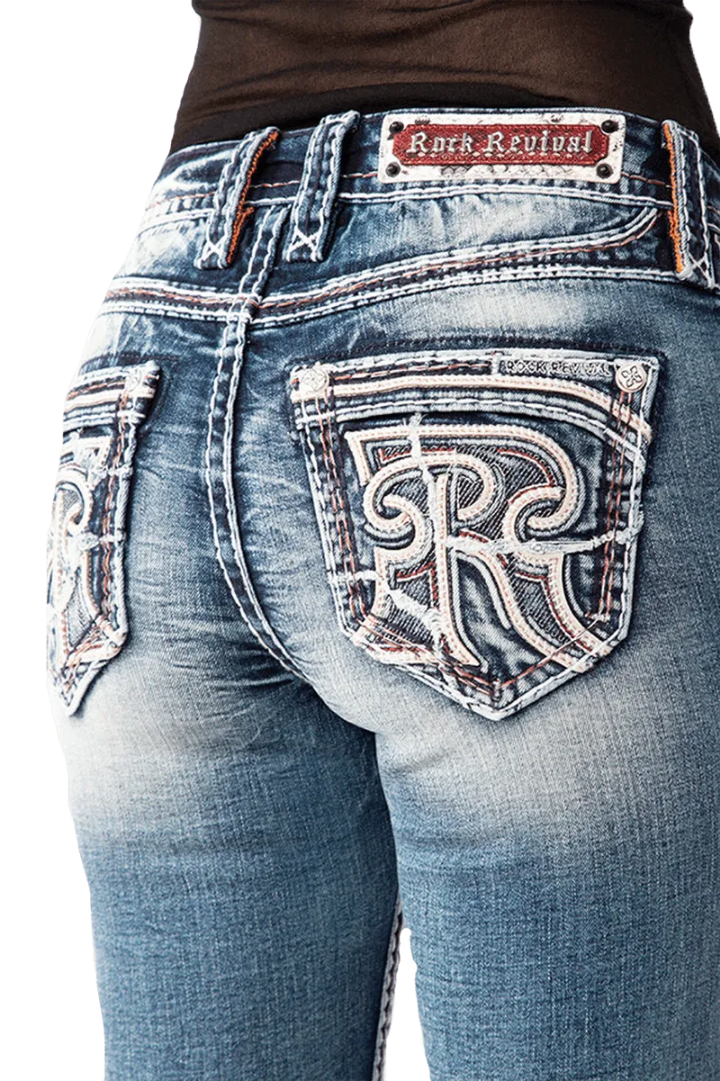 Rock Revival Women's Maisie Boot Cut Jeans