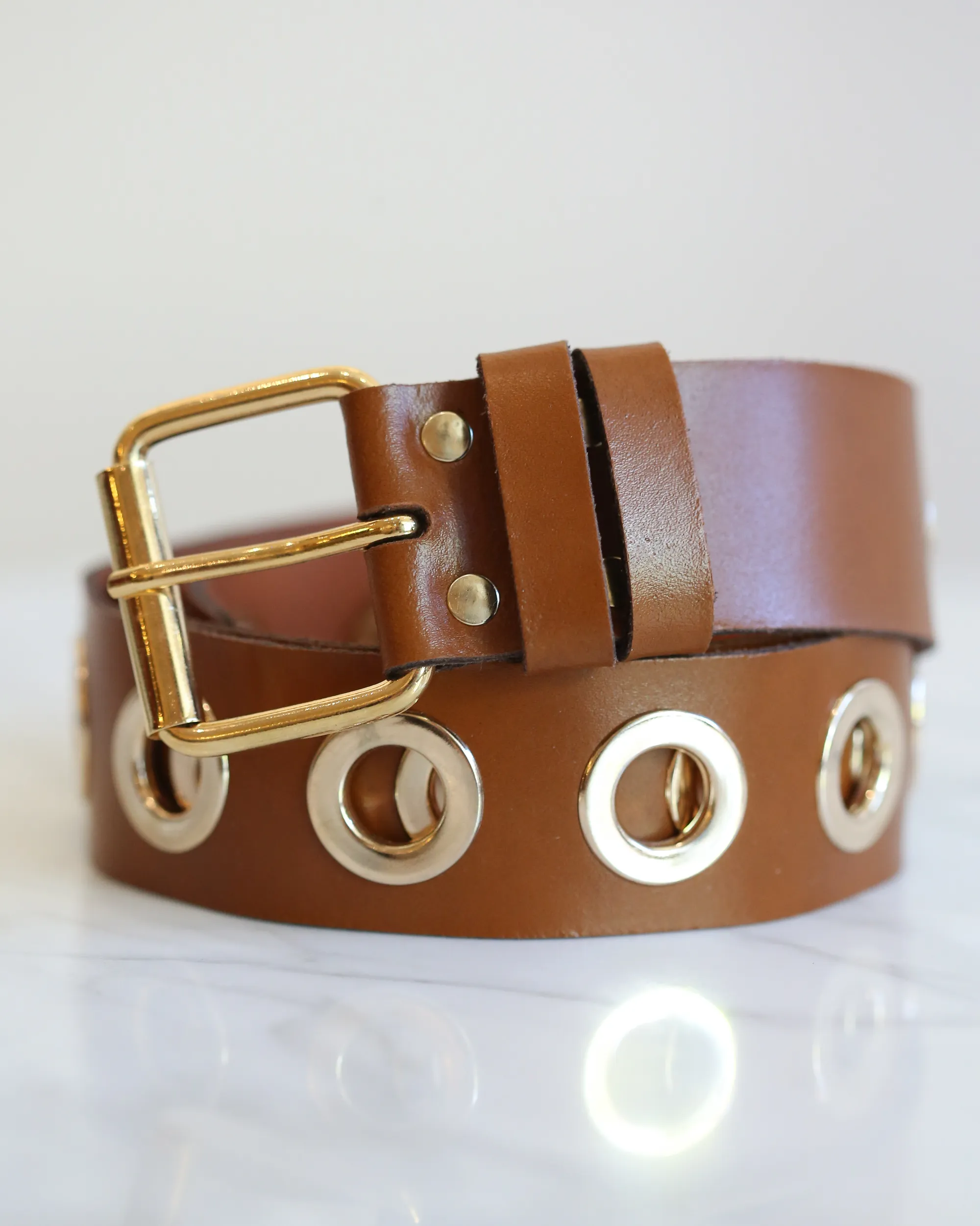 Rockstar Leather Belt