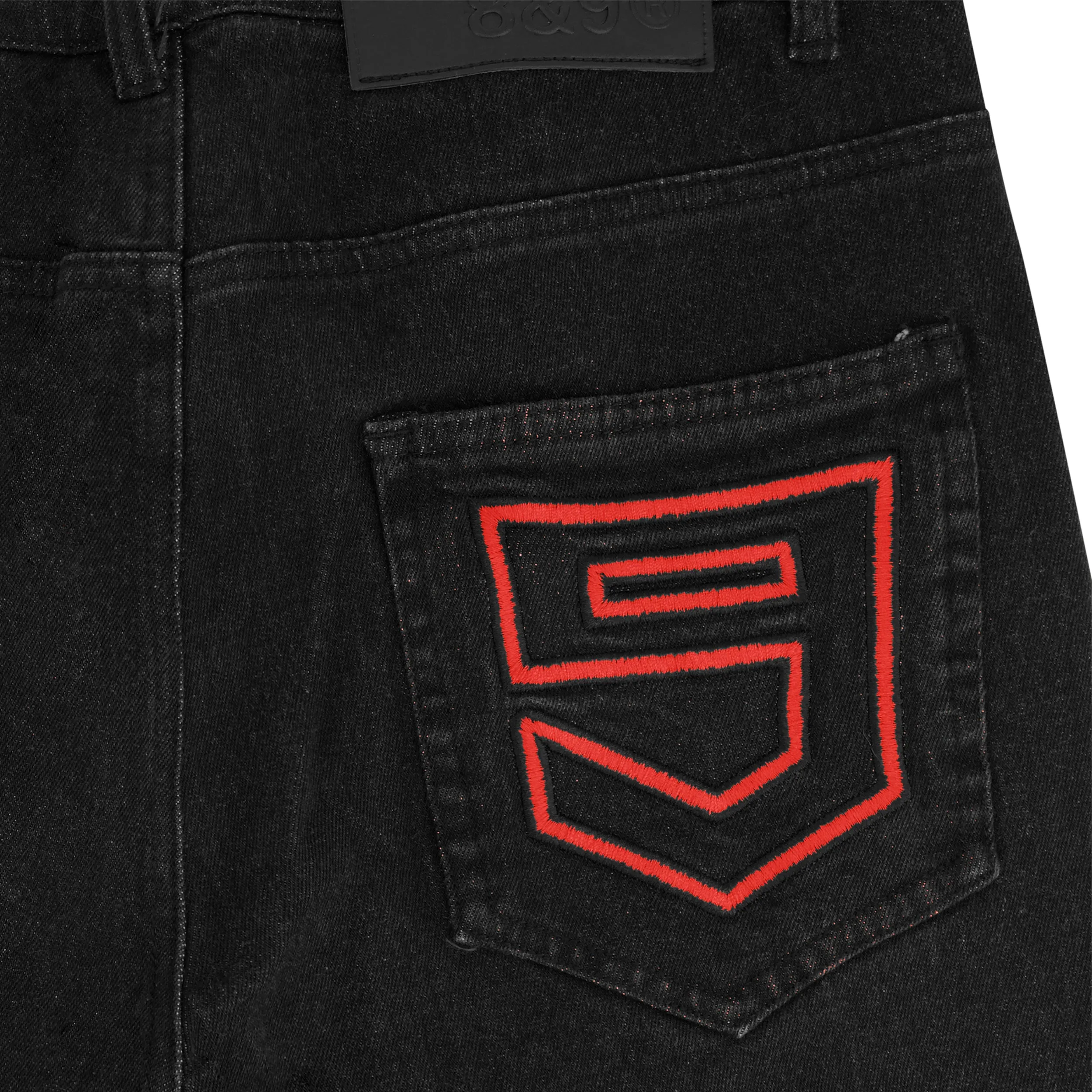 Rose Black Jean