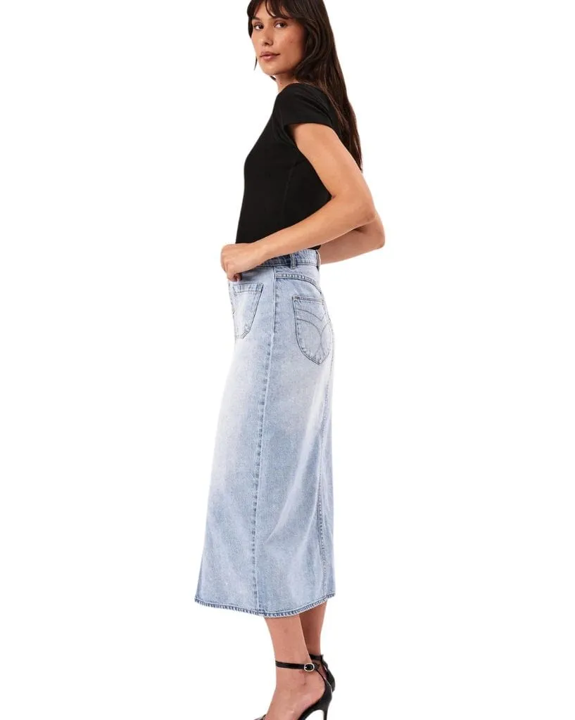 Sailor Skirt Lyocell Blue - Light Vintage Blue