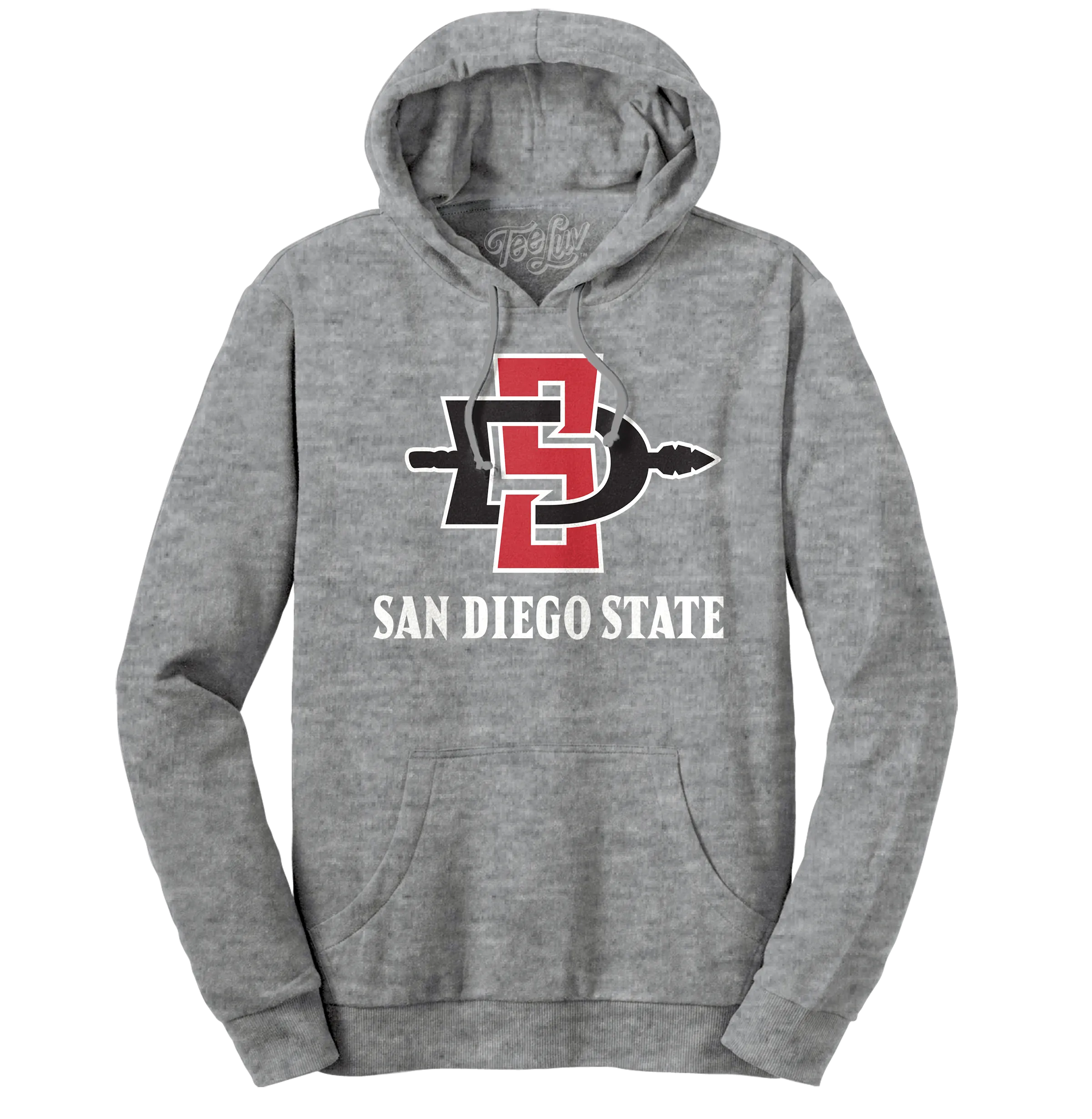 San Diego State University Hooded Sweatshirt - Gray