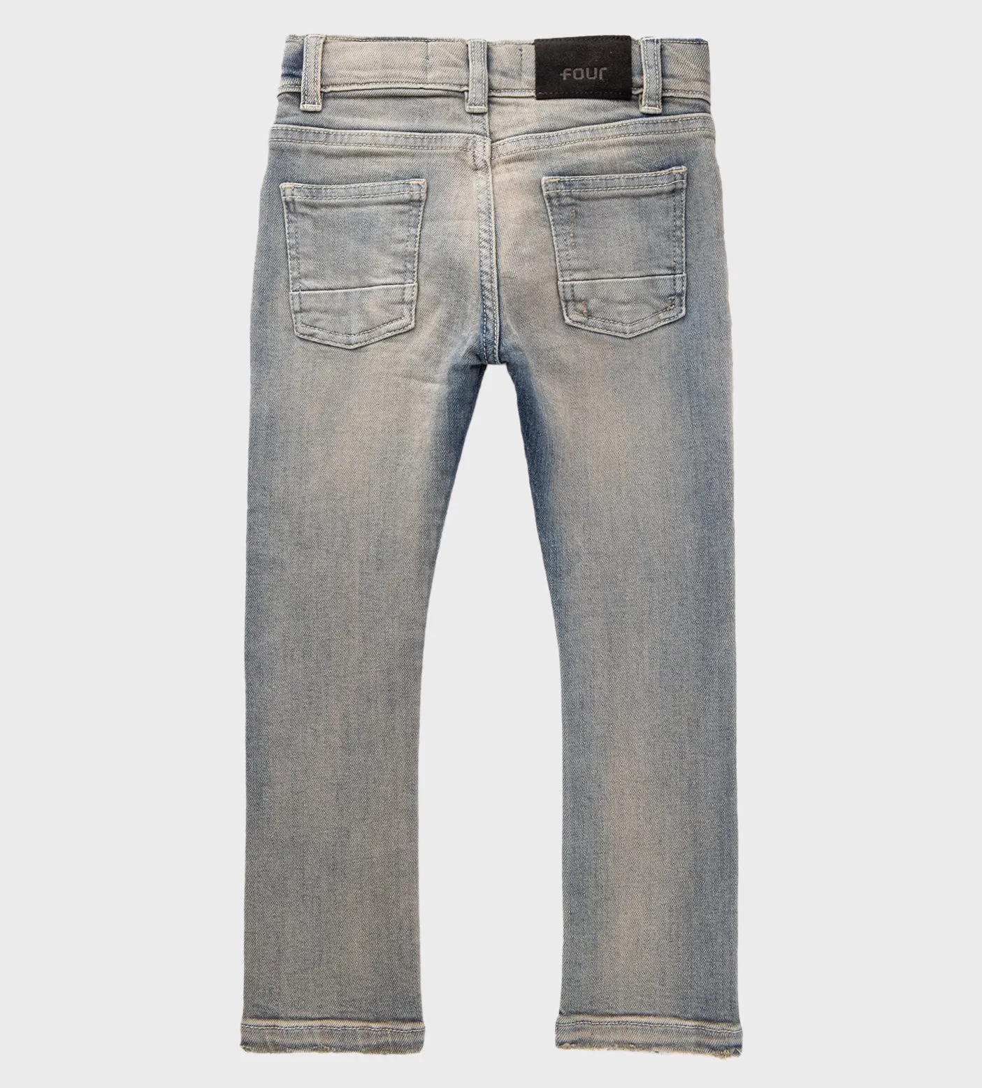 Sand Wash Damaged Denim