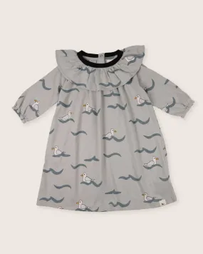 Seagull Print Dress