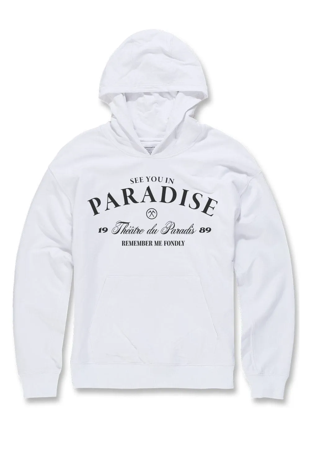 See You In Paradise Pullover Hoodie (White)