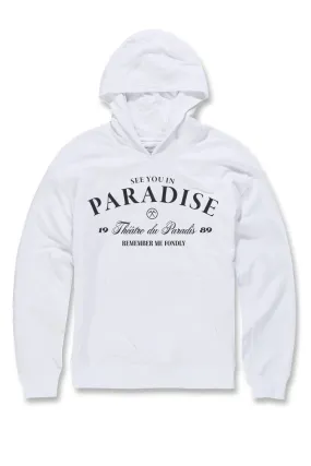 See You In Paradise Pullover Hoodie (White)