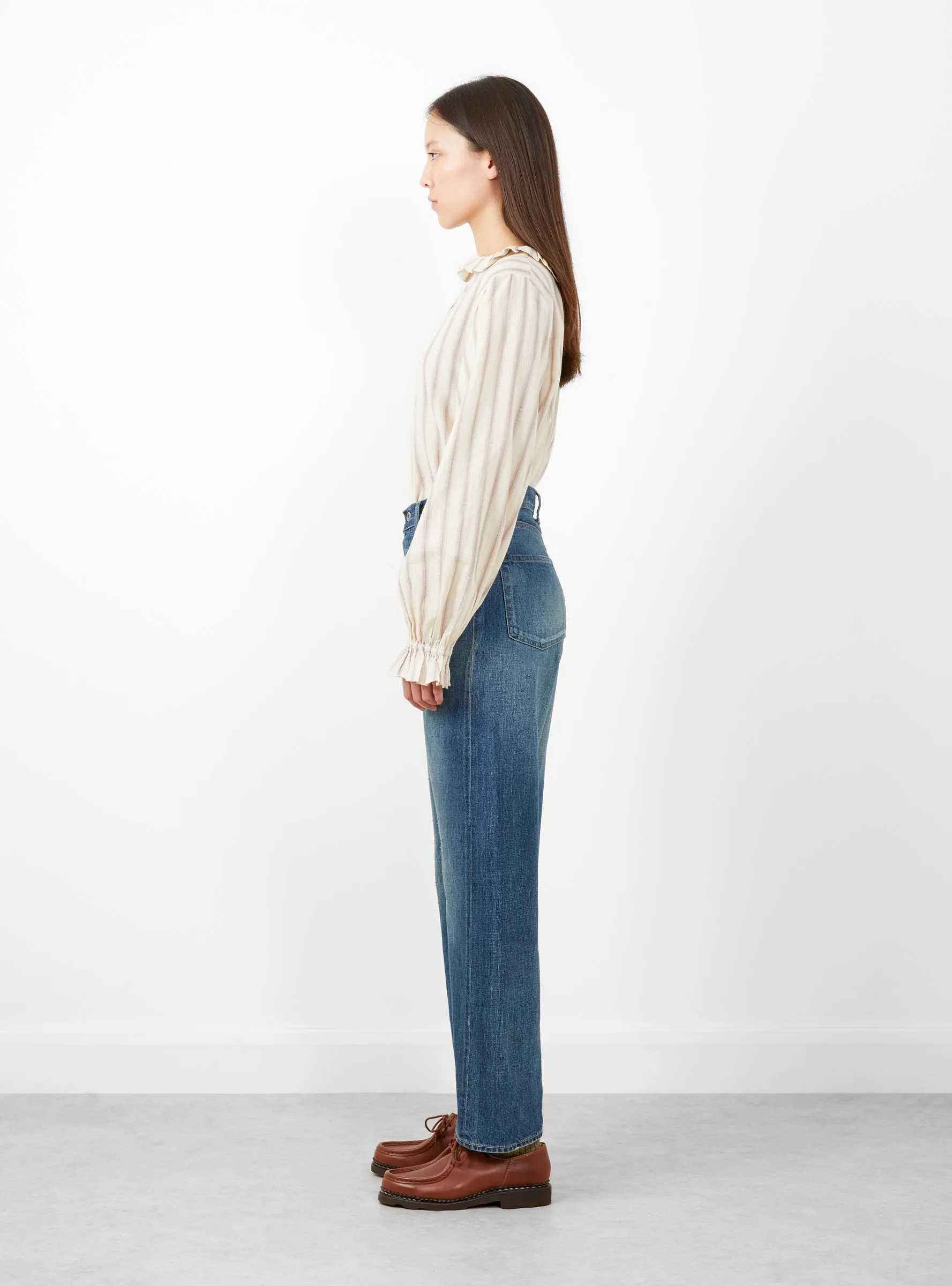 Selvedge Denim Monroe Cut Medium Wash