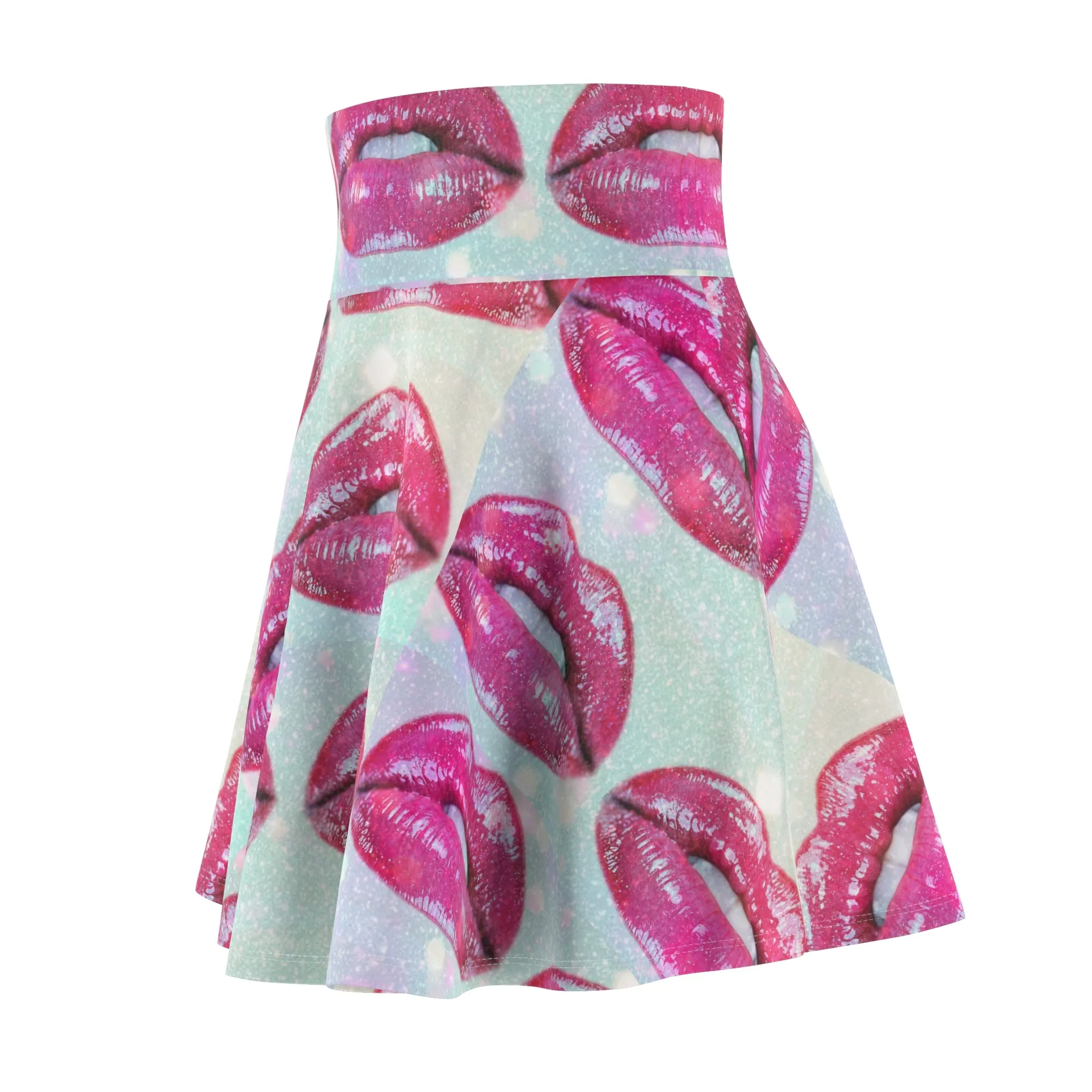 Skater Skirt: Kissy Kissy