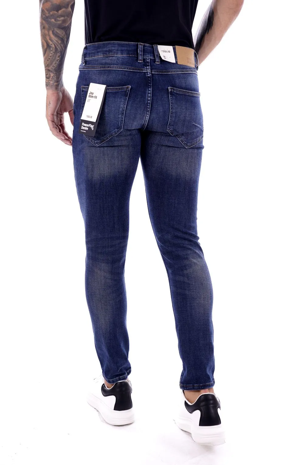 Solid Pantalone Jeans Da Uomo