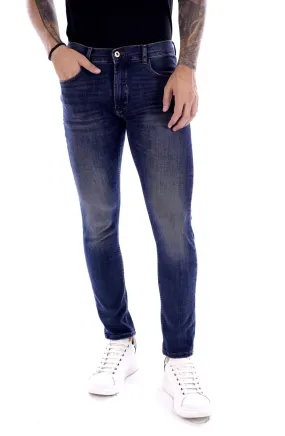 Solid Pantalone Jeans Da Uomo