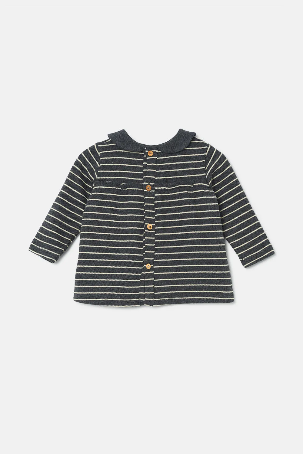 Striped baby dress