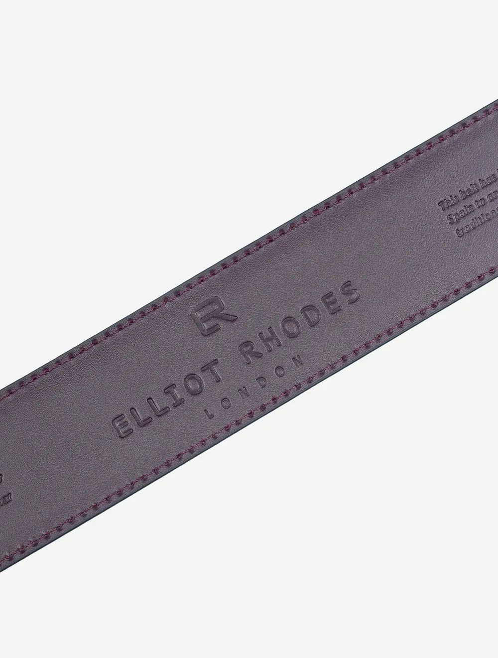 Suede Belt Chocolate