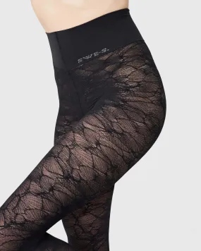 Swedish Stockings Alba Ginko Tights | Black