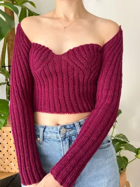 Sweetheart Revenge Top Knitting Pattern