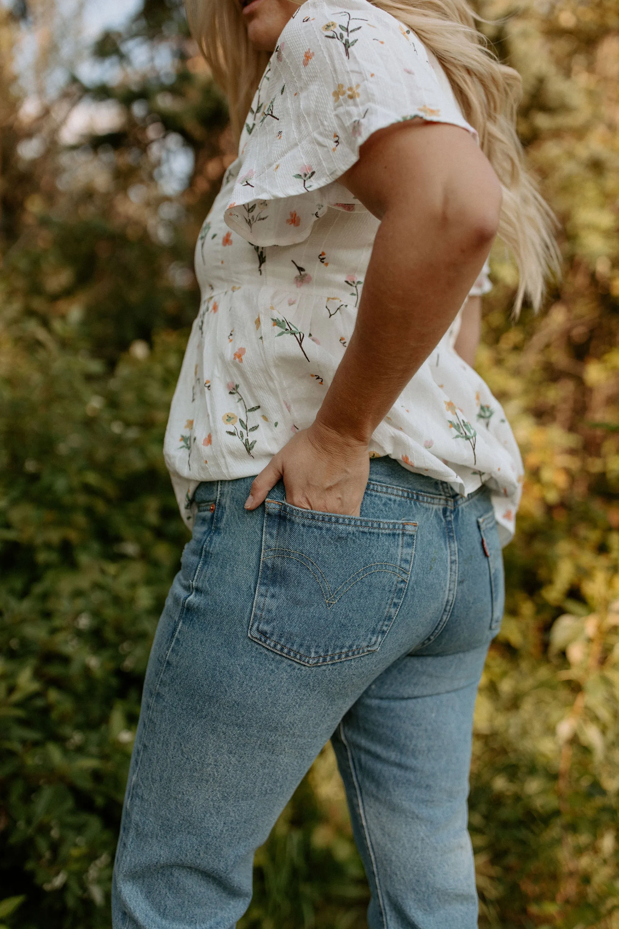 The 501 Original Crop Jeans by Levi's - Face It