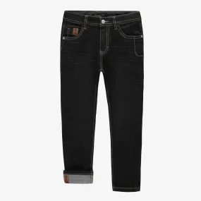 The Jamie Black Soft Slim-Fit Denim - KIDS