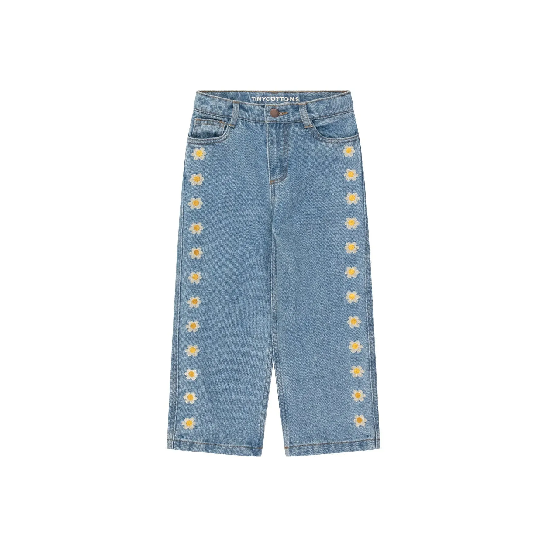Tiny Cottons - Daisies straight jeans