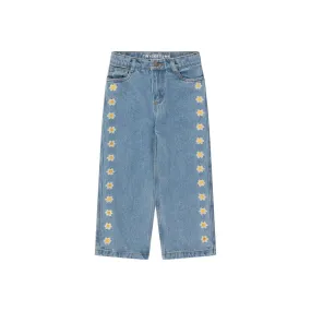 Tiny Cottons - Daisies straight jeans