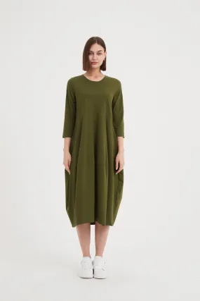Tirelli Ovoid Jersey Dress New