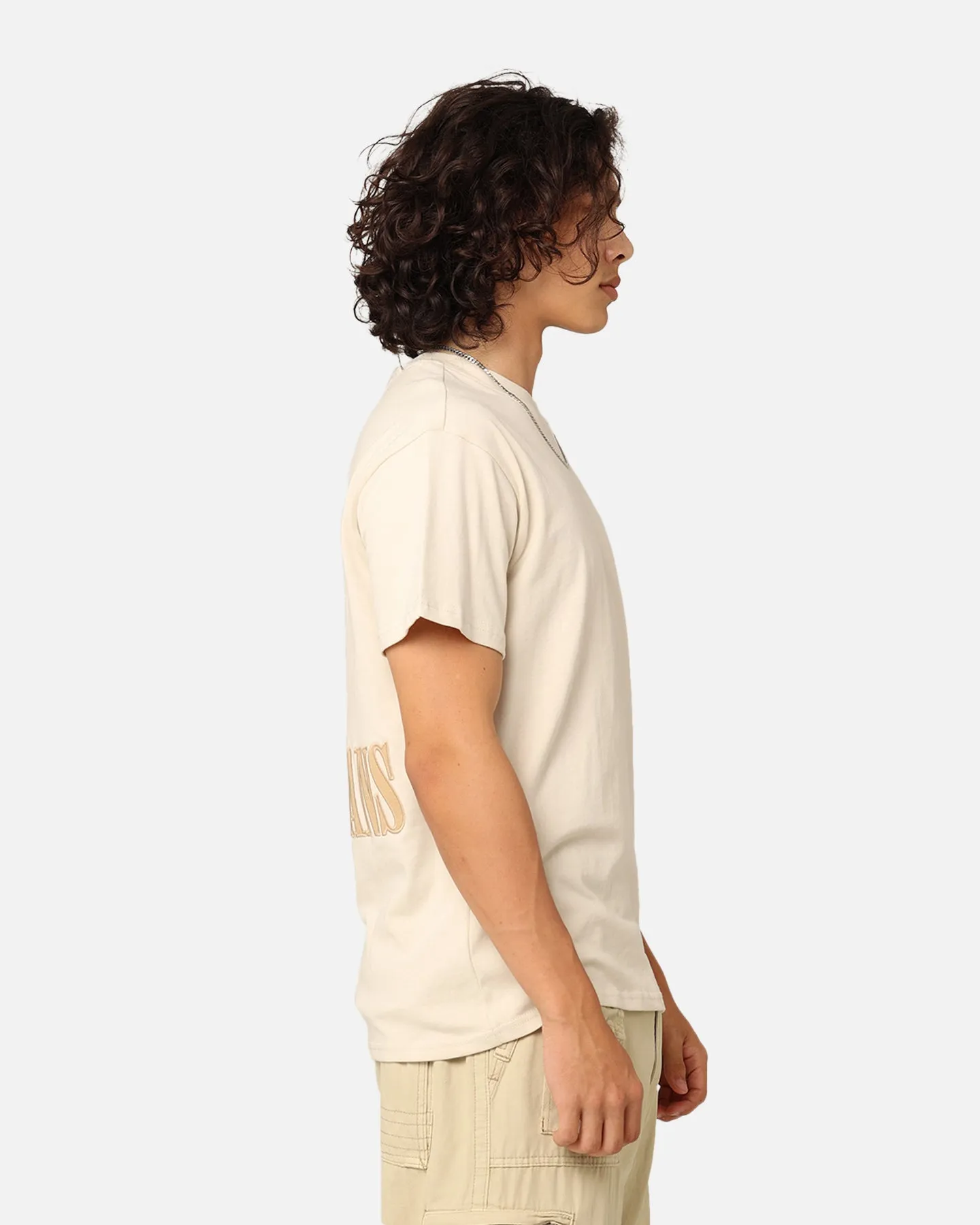 Tommy Jeans Relaxed Tonal Linear T-Shirt Newsprint