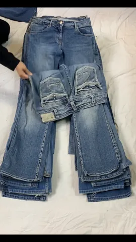 Trendy Y2K Flare Denim Jeans (GRV-11-196)