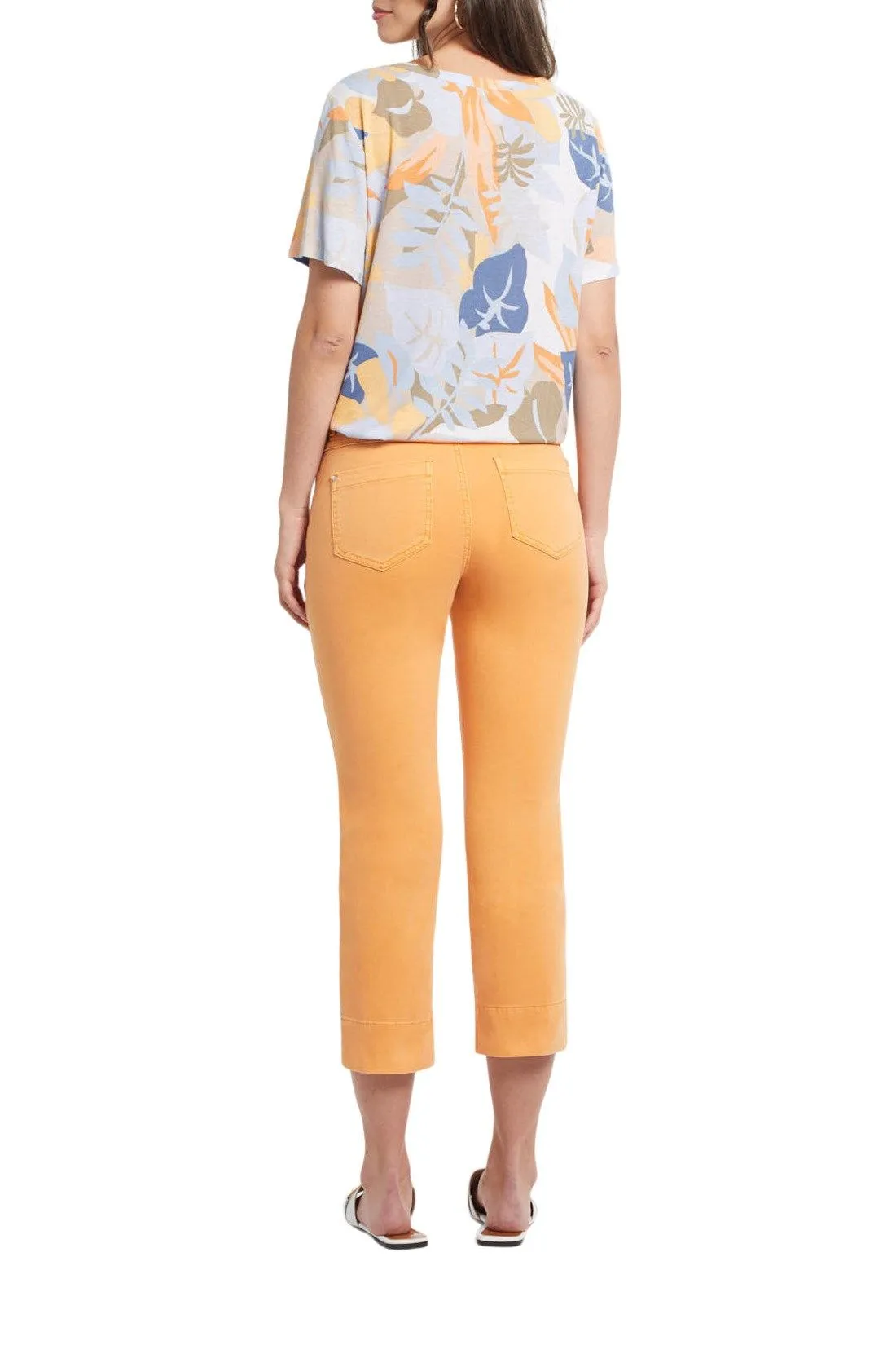 Tribal Jeans | Pull On Kick Flare Capris | Women's