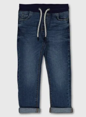 Tu Blue Midwash Denim Baby Boys Jeans
