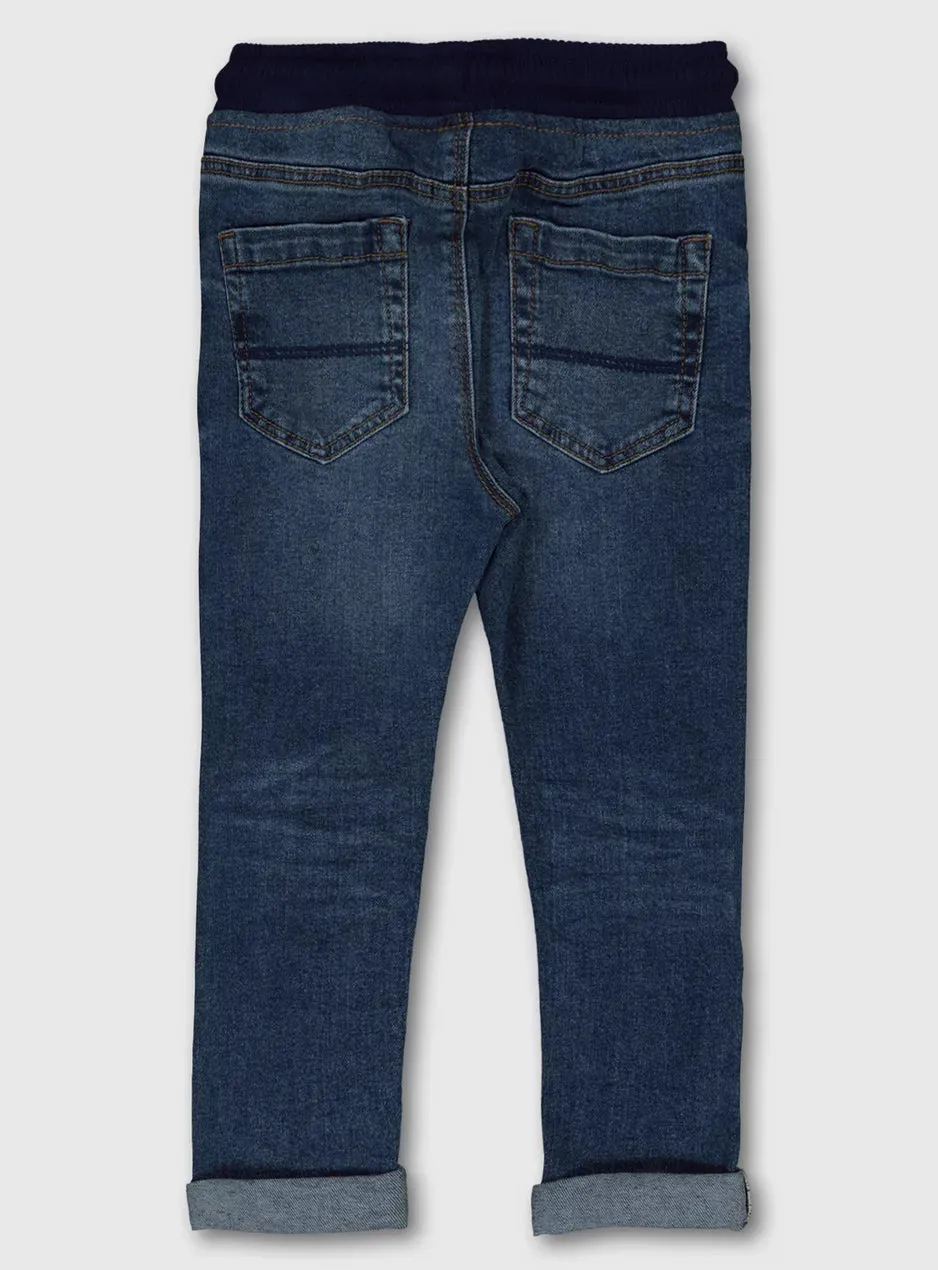 Tu Blue Midwash Denim Baby Boys Jeans