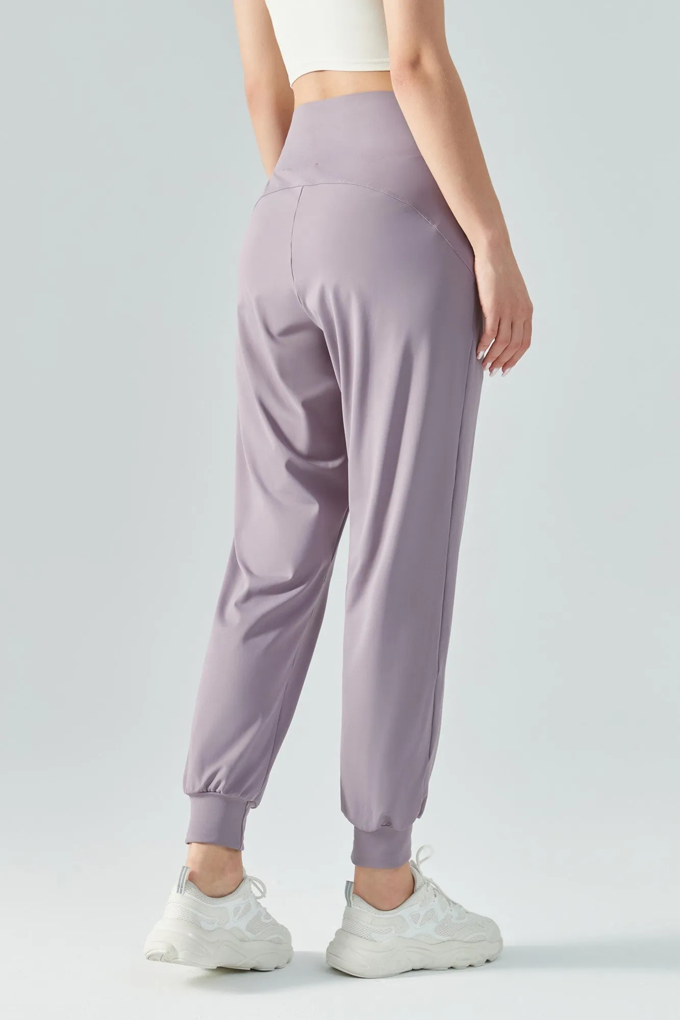 Tummy Control Tapered Pants