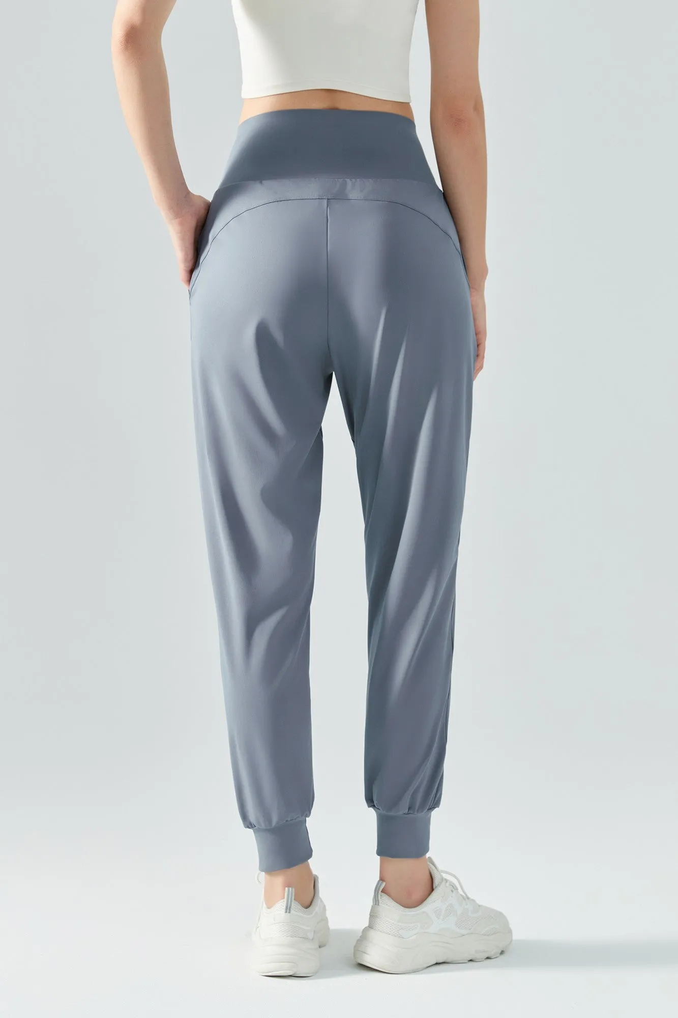 Tummy Control Tapered Pants