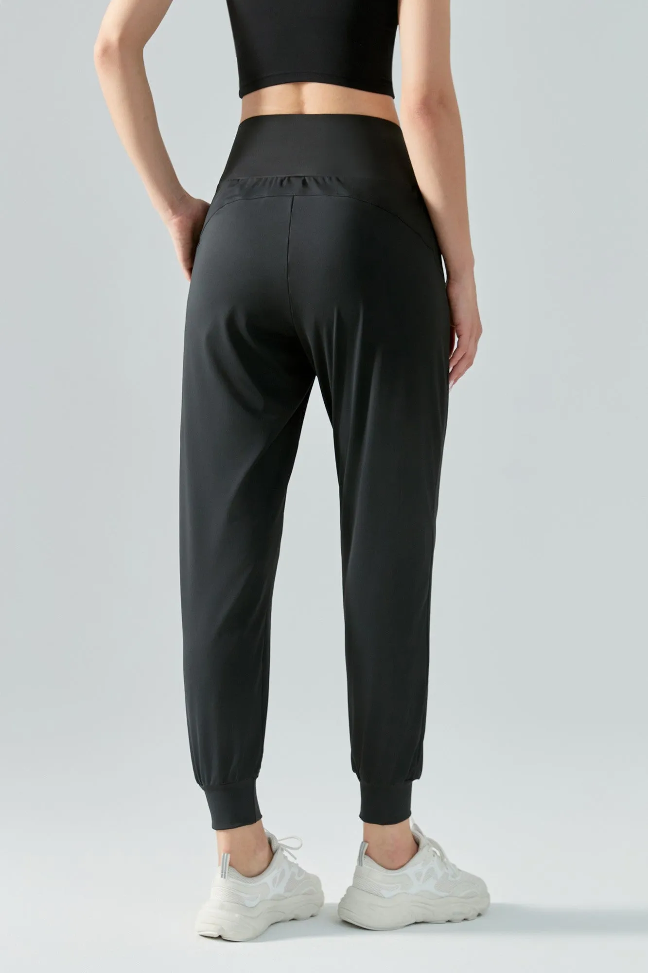 Tummy Control Tapered Pants