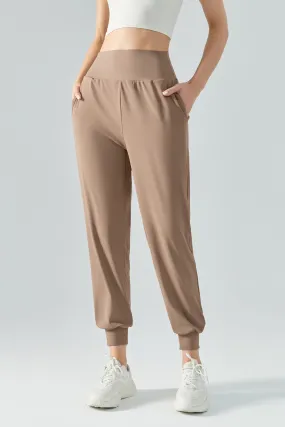 Tummy Control Tapered Pants