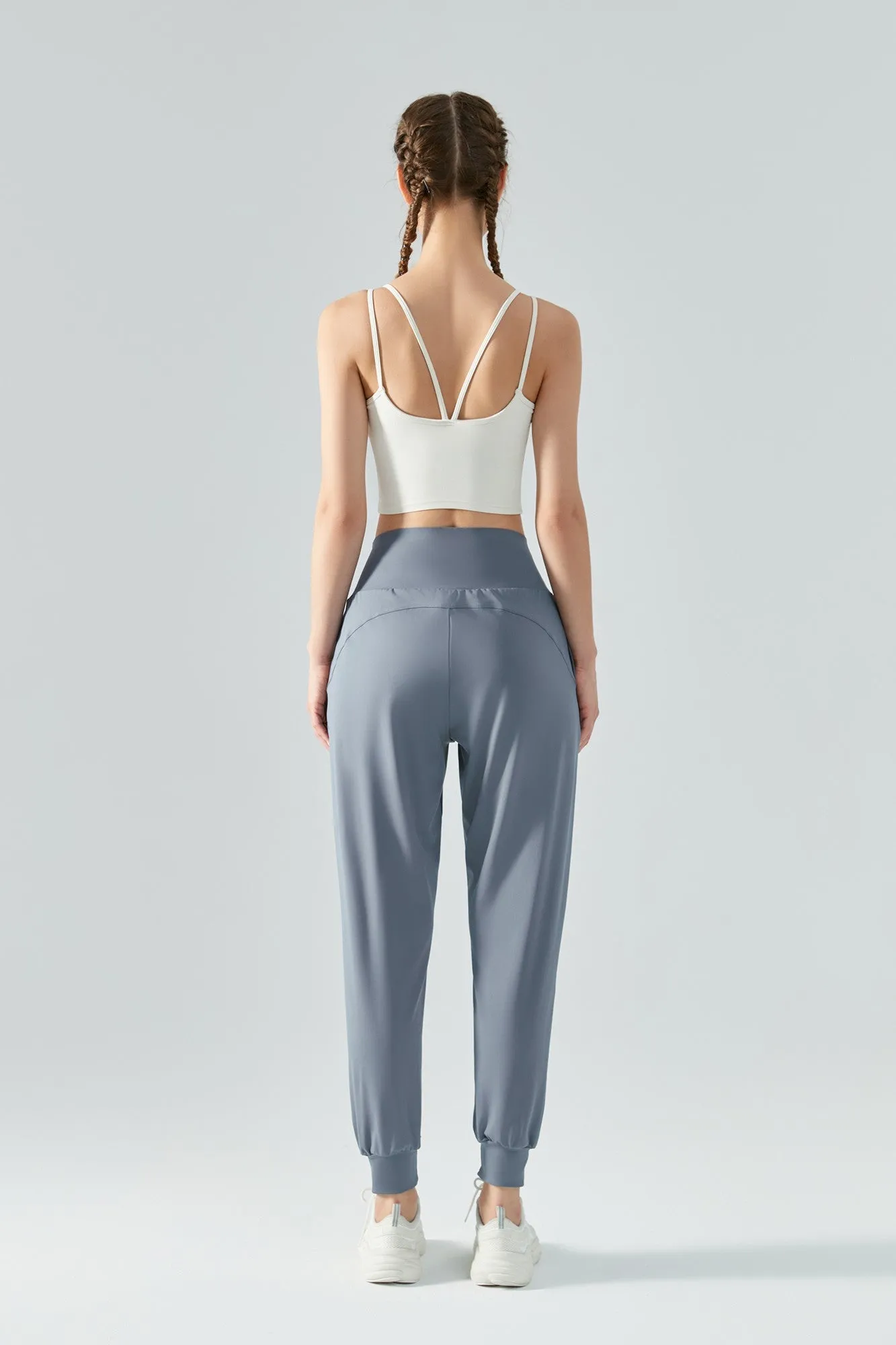 Tummy Control Tapered Pants