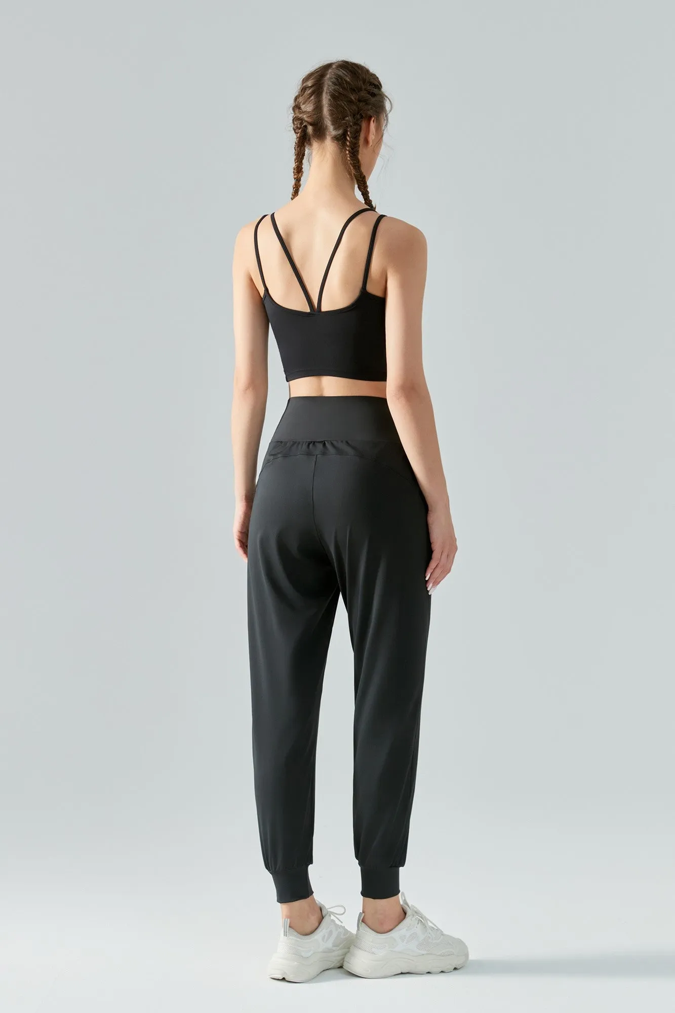 Tummy Control Tapered Pants